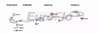 Система выпуска ОГ EuroFlo RNCLI15D 1018A